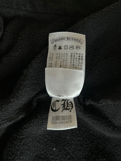 Chrome Hearts Black Gradient Circle Logo Zip Hoodie