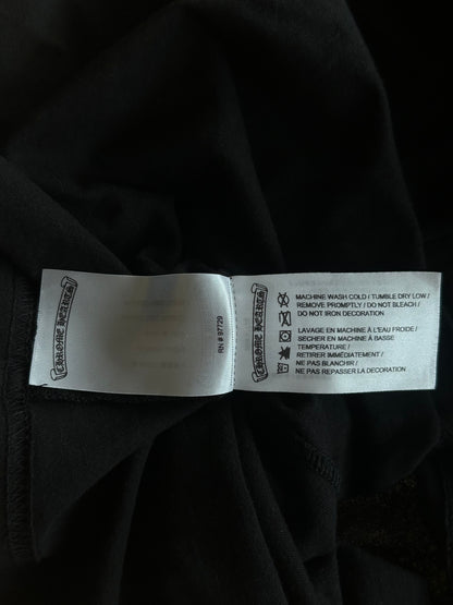 Chrome Hearts Black Miami Exclusive Cross Logo Longsleeve T-Shirt