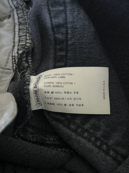 Chrome Hearts Levis Grey & Black Cross Patch Jeans