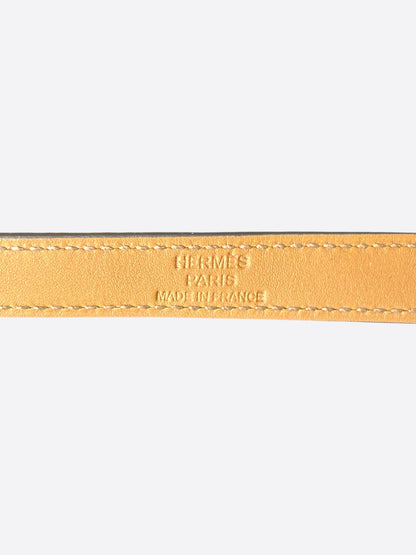 Hermes Purple Swift & Gold Hardware Kelly Double Tour Bracelet