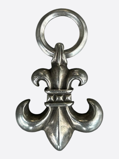 Chrome Hearts Silver Fleur Pendant