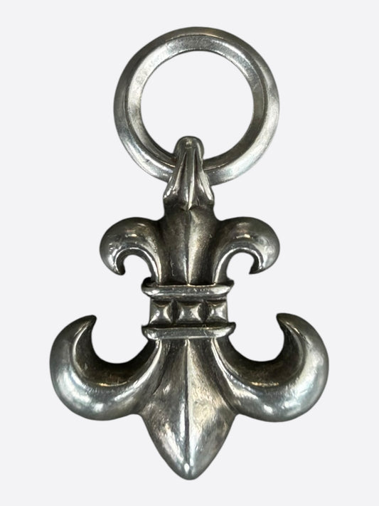 Chrome Hearts Silver Fleur Pendant