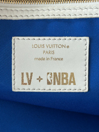 Louis Vuitton NBA Brown & White Monogram Keepall 50