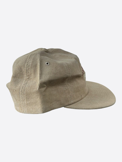 Gallery Dept Beige & Multicolor Chateau Josue Embroidered Corduroy Hat