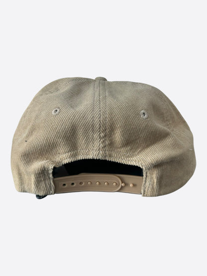Gallery Dept Beige & Multicolor Chateau Josue Embroidered Corduroy Hat
