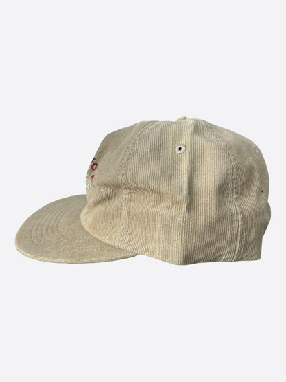 Gallery Dept Beige & Multicolor Chateau Josue Embroidered Corduroy Hat