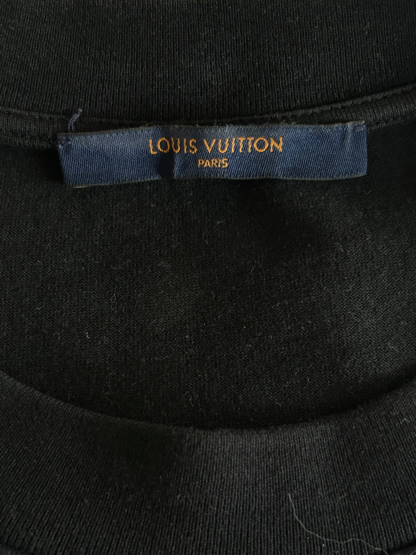 Louis Vuitton Black & White Monogram Gradient T-Shirt
