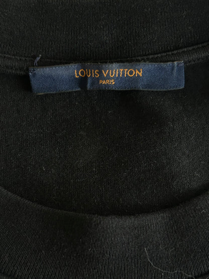 Louis Vuitton Black & White Monogram Gradient T-Shirt