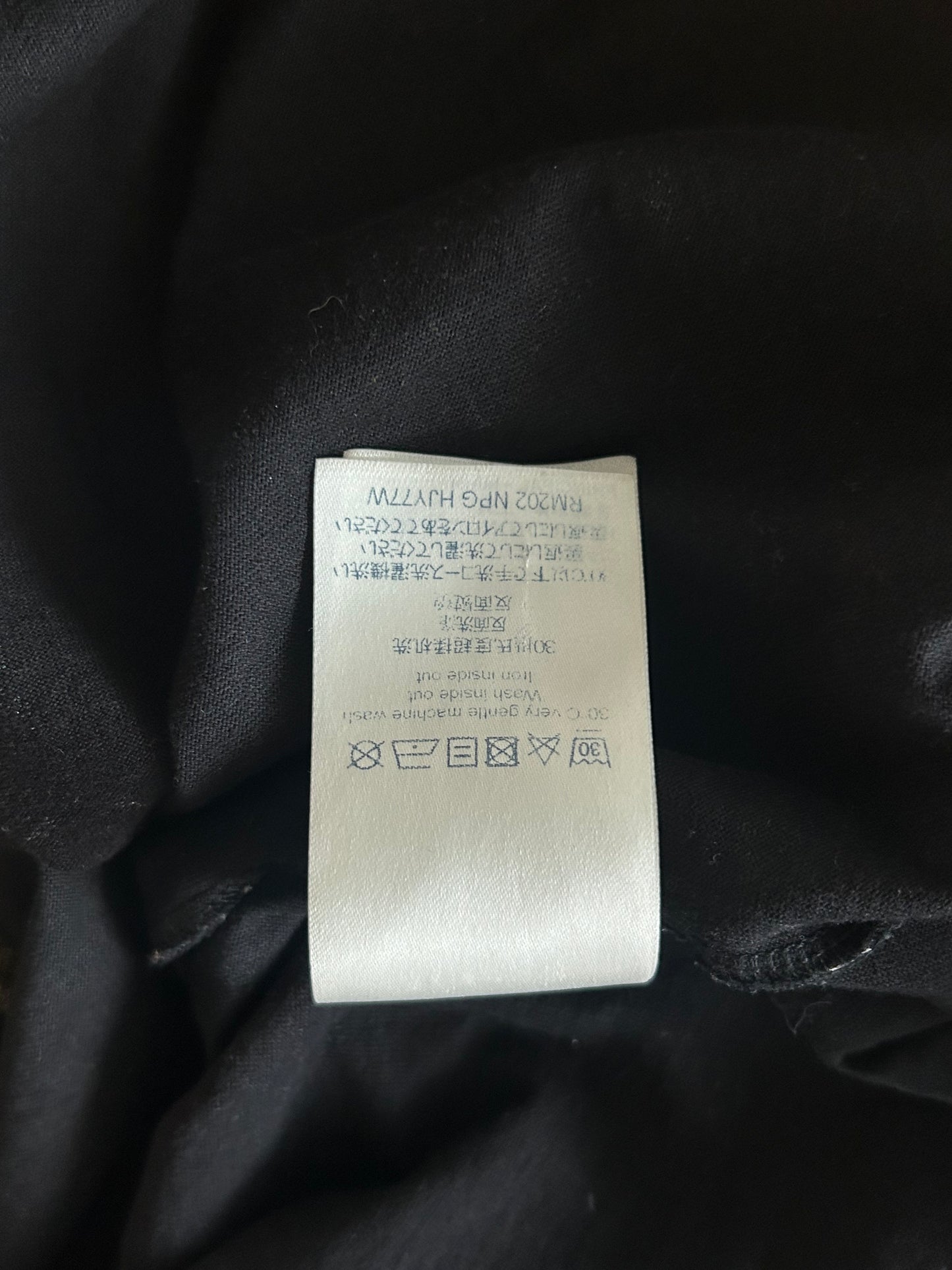 Louis Vuitton Black & White Monogram Gradient T-Shirt