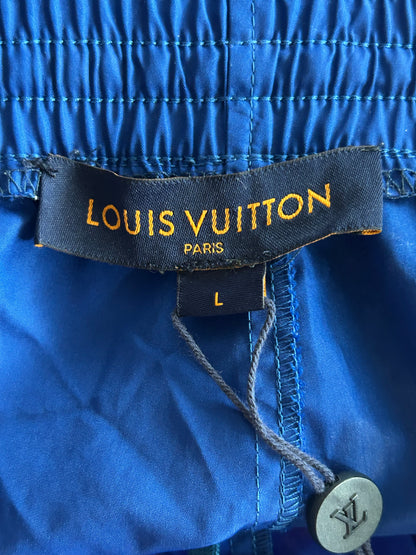 Louis Vuitton Blue Monogram Swim Shorts