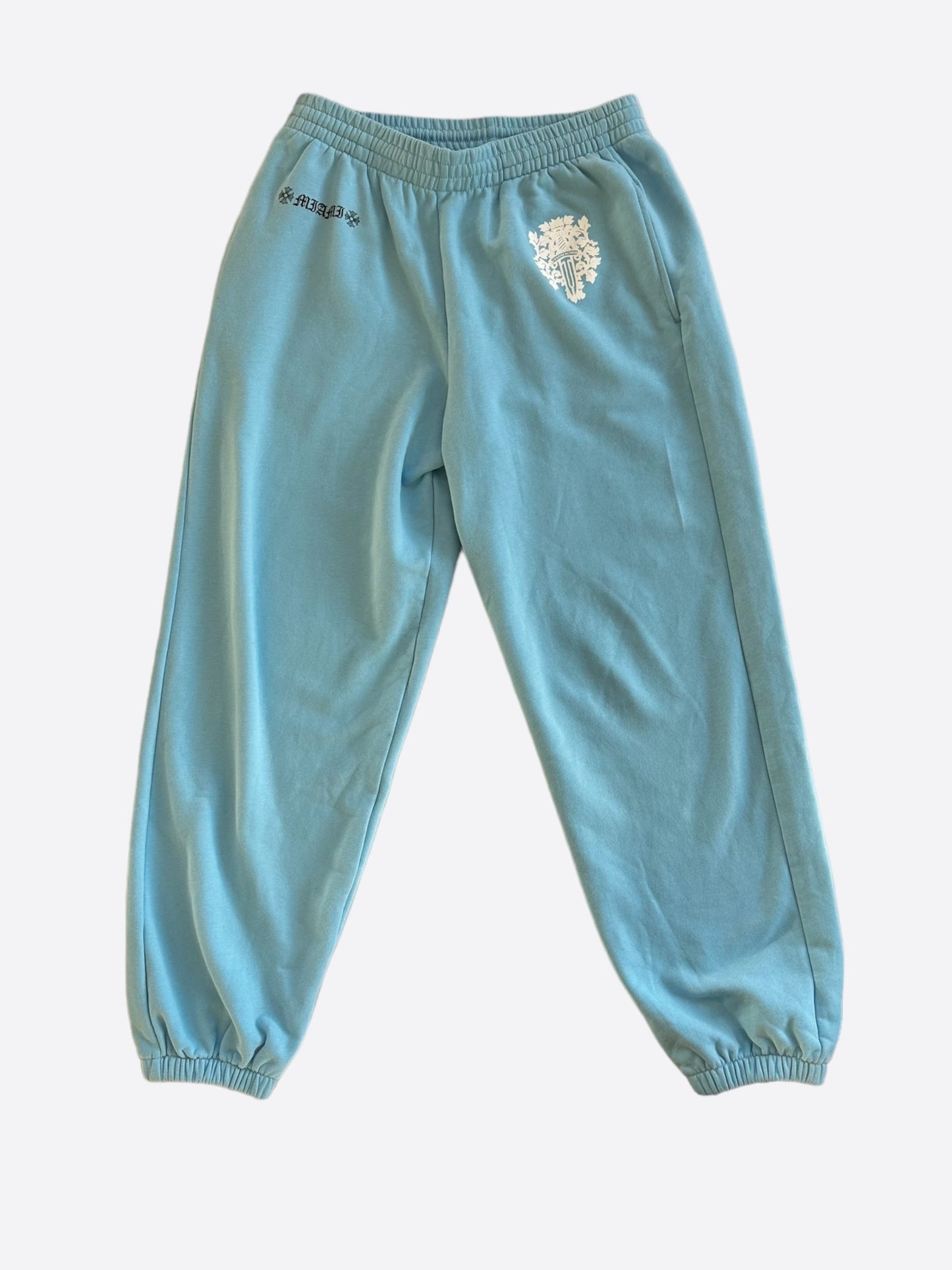 Chrome Hearts Blue Miami Art Basel Exclusive Sweatpants