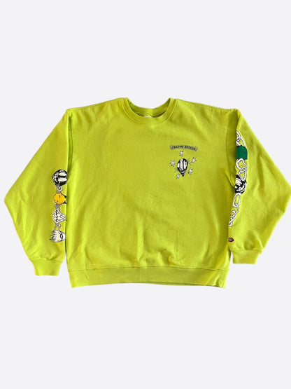 Chrome Hearts Matty Boy Green Chainlink Sweater