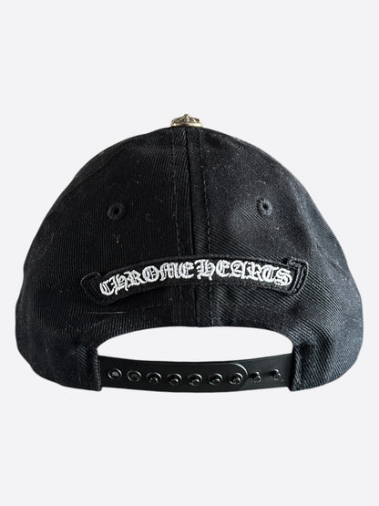 Chrome Hearts Black & White Horseshoe Logo Hat