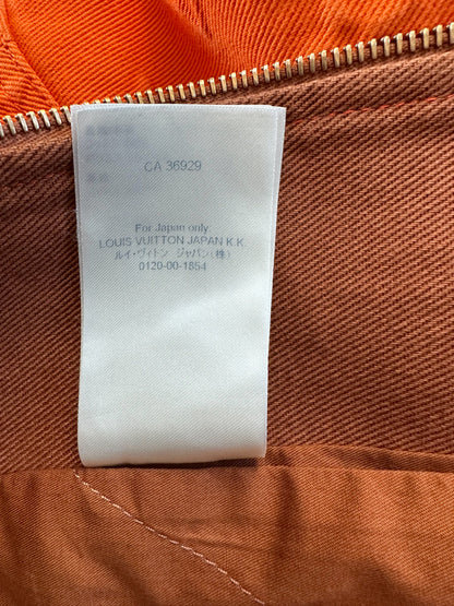 Louis Vuitton Brown & Orange Carpenter Hooded Jacket