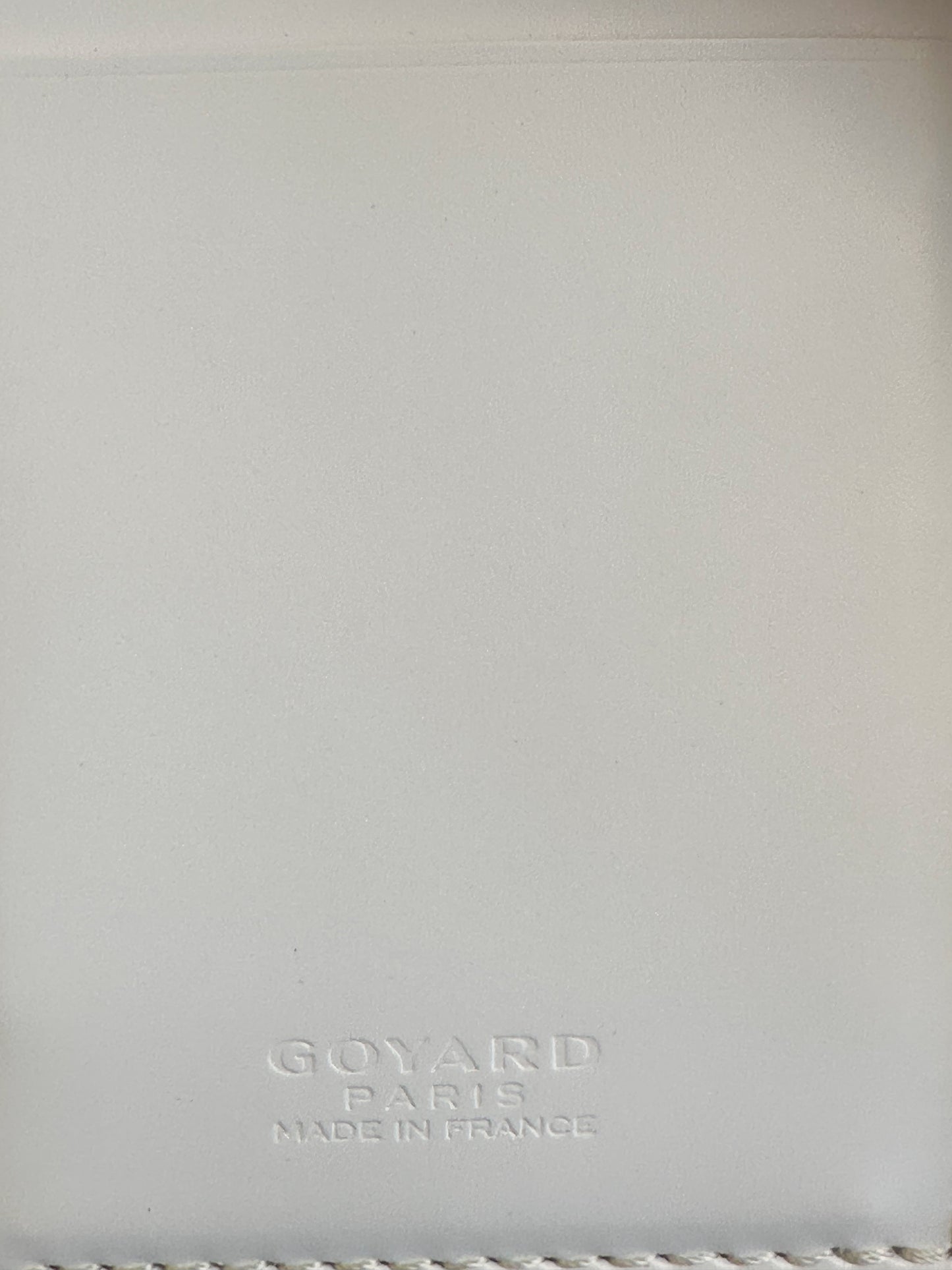 Goyard White St Pierre Wallet