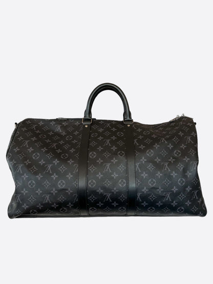 Louis Vuitton Monogram Eclipse Keepall 55