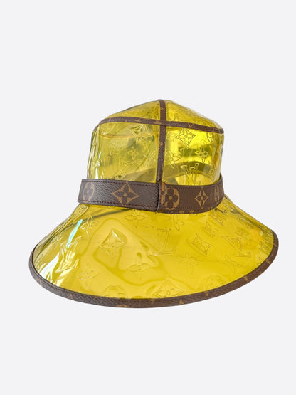 Louis Vuitton Yellow Monogram PVC Bucket Hat