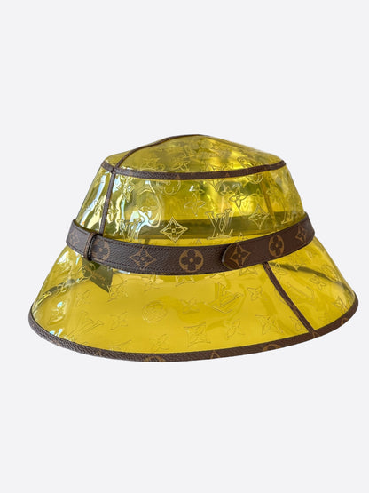 Louis Vuitton Yellow Monogram PVC Bucket Hat