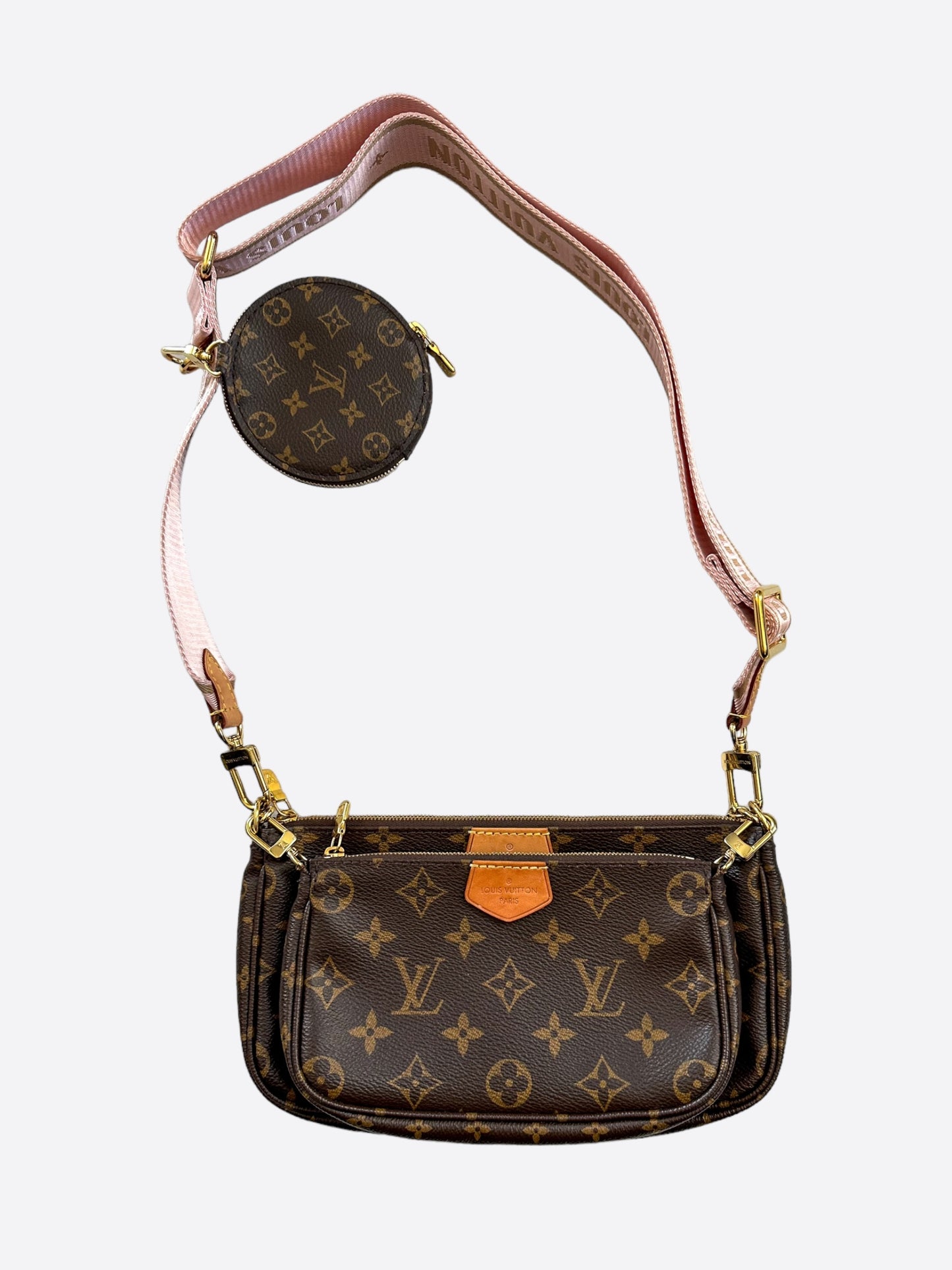 Louis Vuitton Brown Monogram Multi Pochette