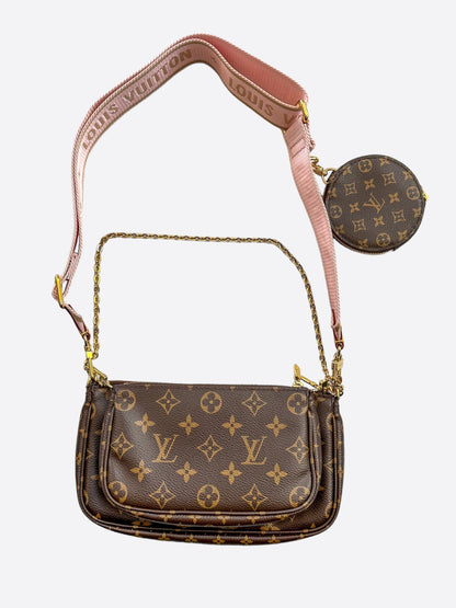 Louis Vuitton Brown Monogram Multi Pochette