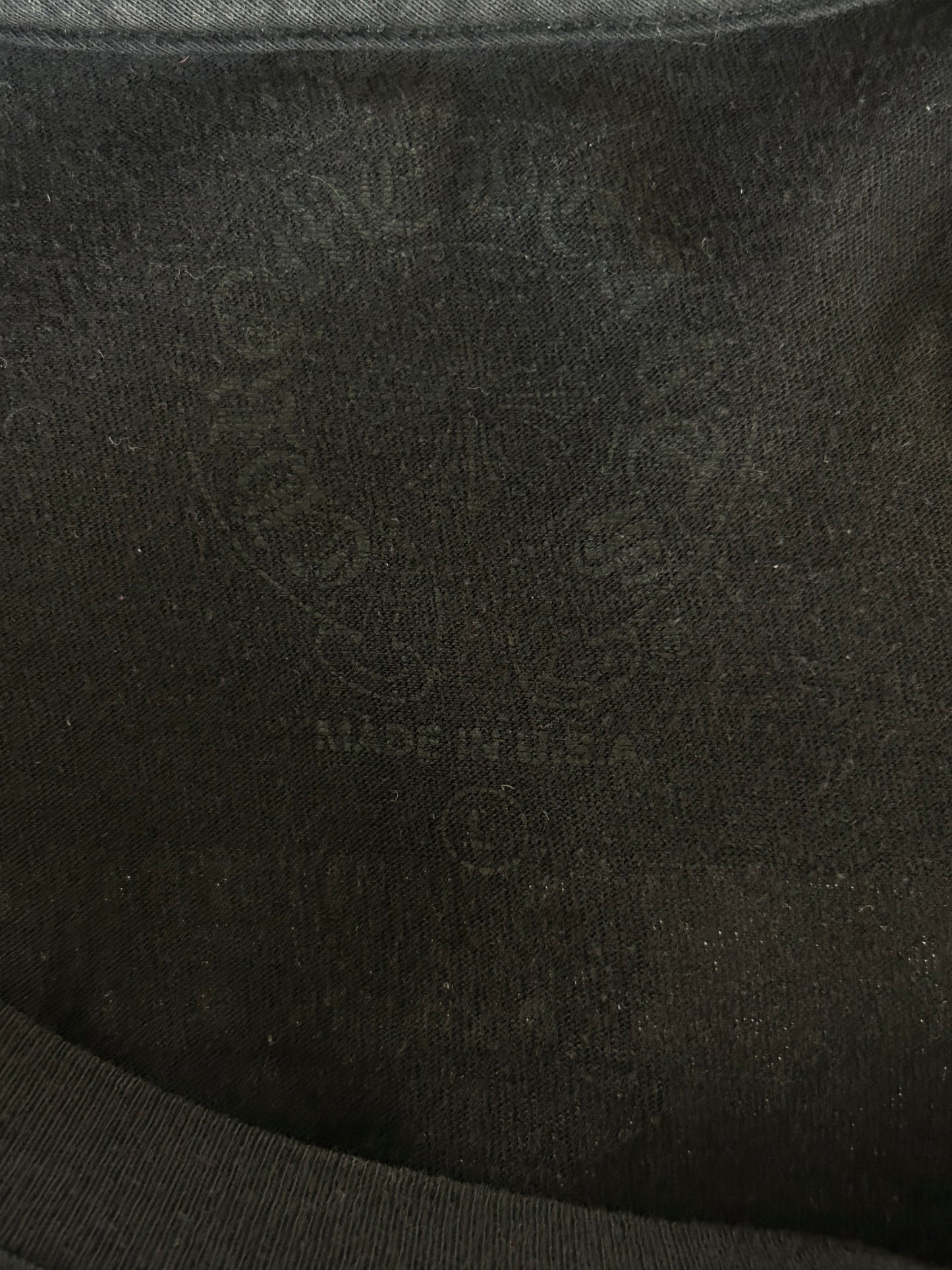 Chrome Hearts Black USA Flag Longsleeve T-Shirt