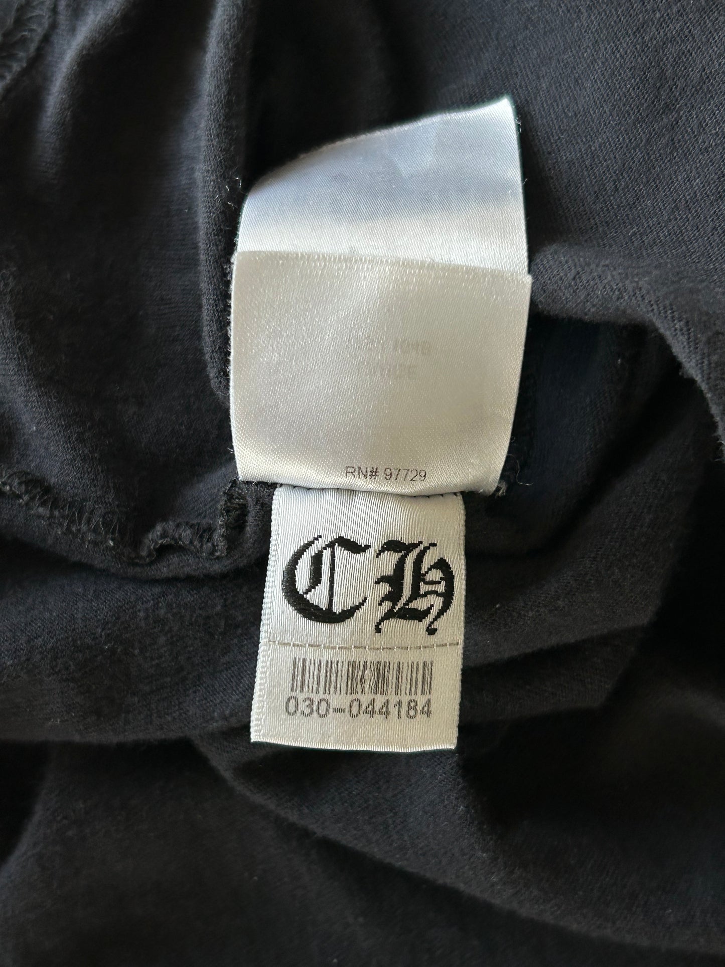 Chrome Hearts Black USA Flag Longsleeve T-Shirt