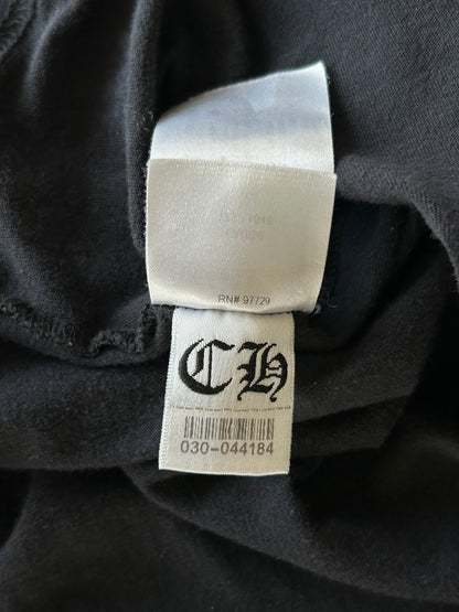 Chrome Hearts Black USA Flag Longsleeve T-Shirt