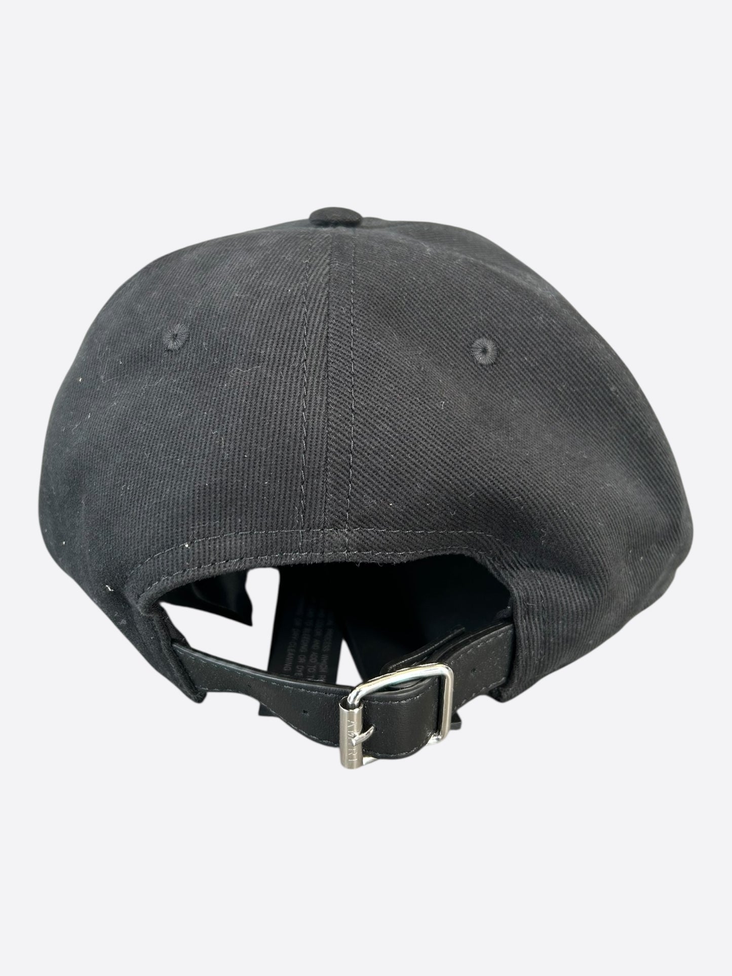 Amiri Black & White Filigree Logo Hat