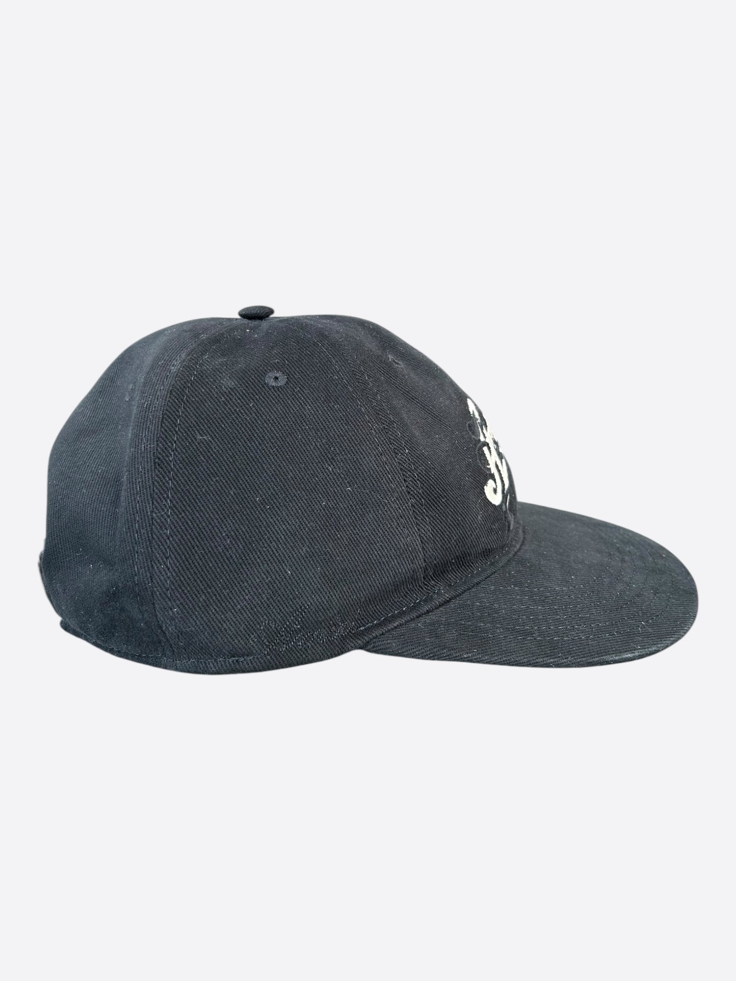 Amiri Black & White Filigree Logo Hat
