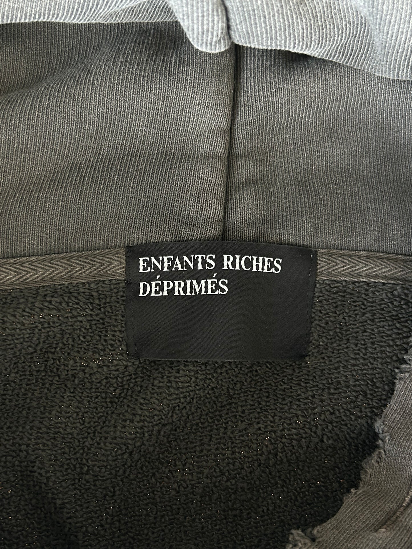 Enfants Riches Deprimes Brown & White Classic Logo Hoodie