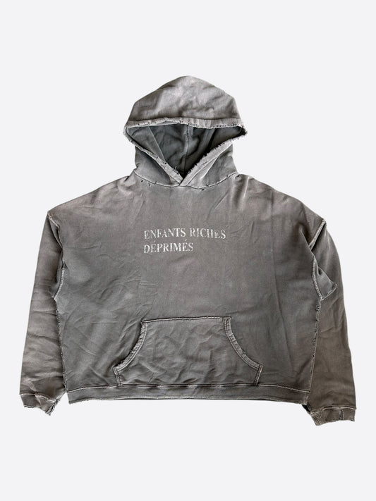 Enfants Riches Deprimes Brown & White Classic Logo Hoodie