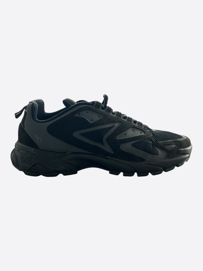 Louis Vuitton Black & Grey Tatic Sneakers