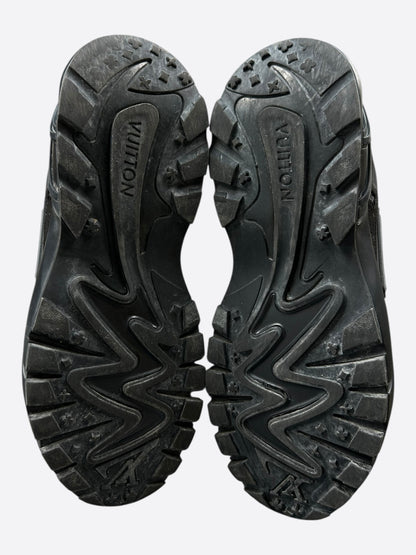 Louis Vuitton Black & Grey Tatic Sneakers