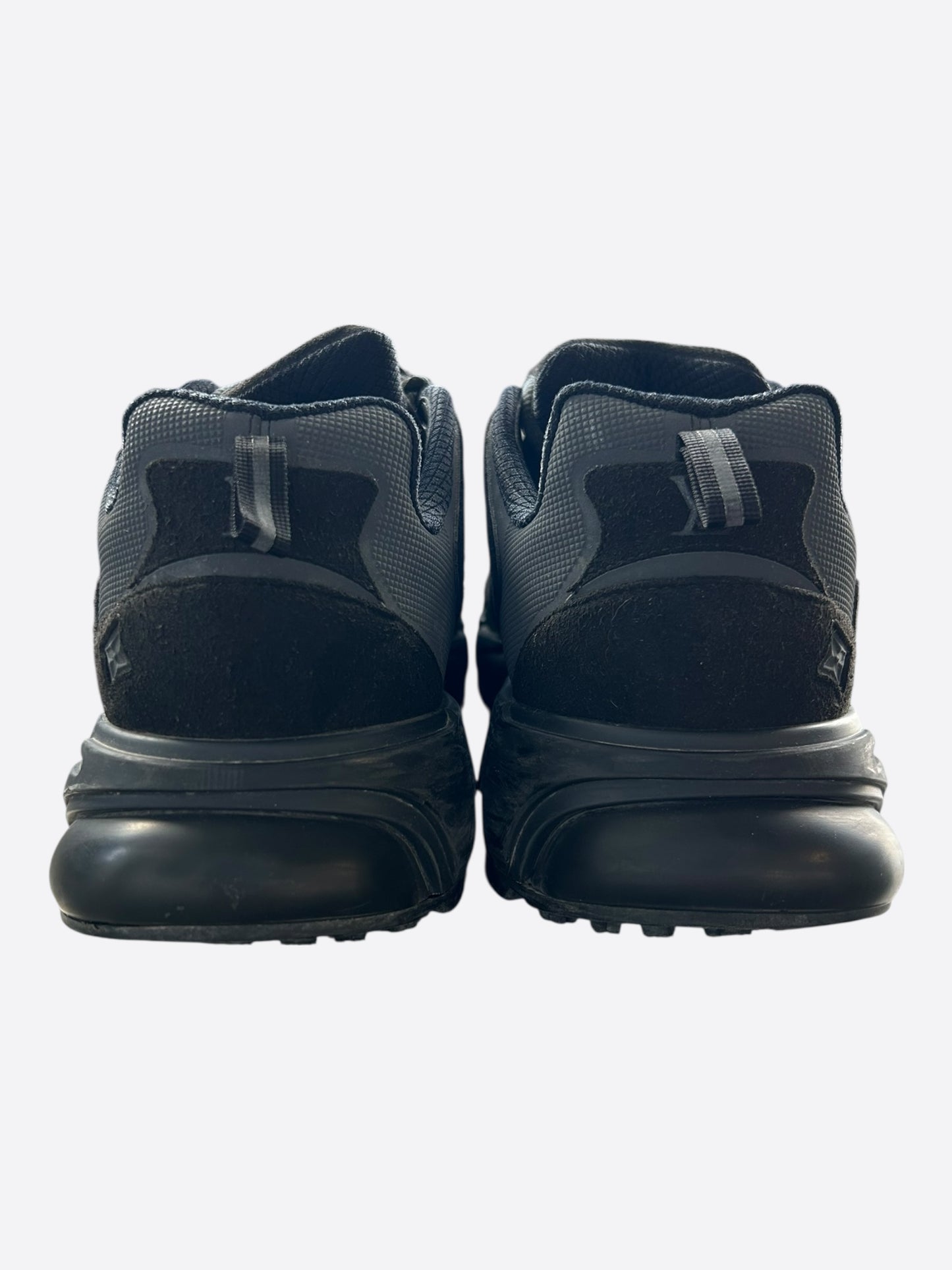 Louis Vuitton Black & Grey Tatic Sneakers