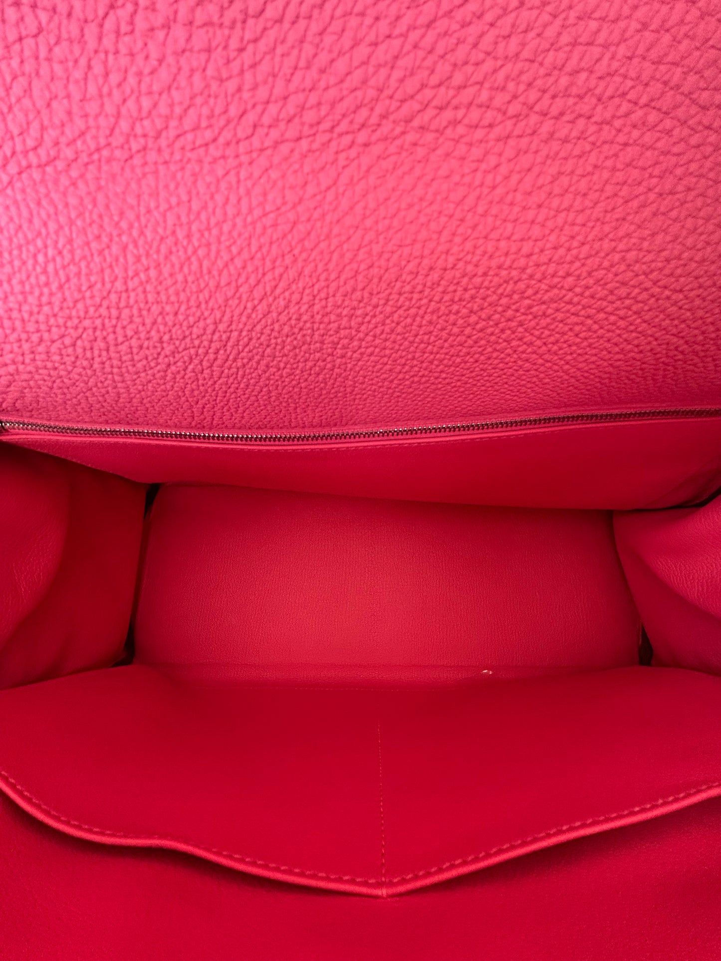 Hermes Pink Togo & Palladium Hardware Kelly 35