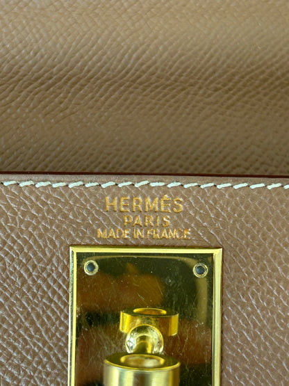 Hermes Gold Epsom & Gold Hardware Kelly 28
