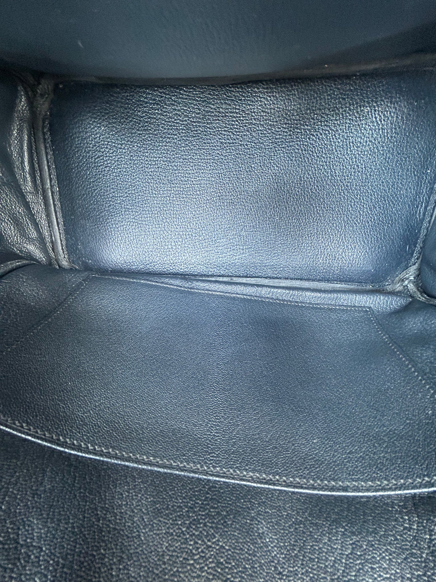 Hermes Bleu Nuit Togo & Palladium Hardware Birkin 30