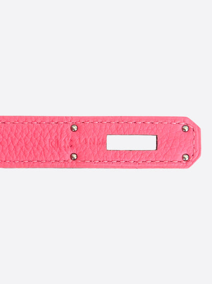 Hermes Pink Togo & Palladium Hardware Kelly 35