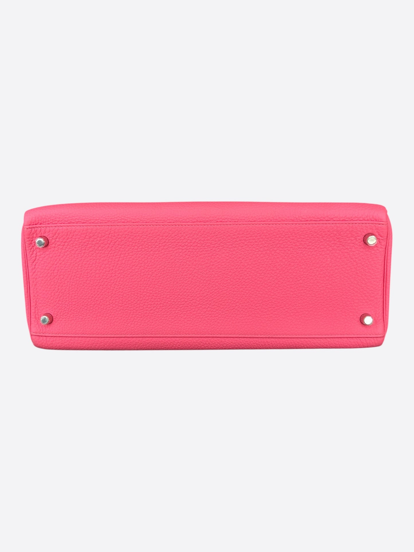 Hermes Pink Togo & Palladium Hardware Kelly 35