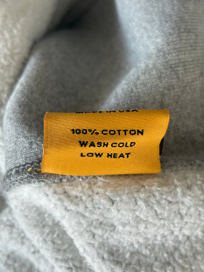 Gallery Dept Grey & Black Logo Hoodie