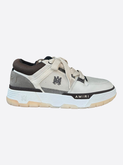 Amiri Beige, Grey & Brown MA-1 Low Top Sneakers
