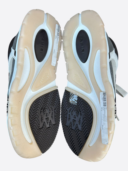 Amiri Beige, Grey & Brown MA-1 Low Top Sneakers