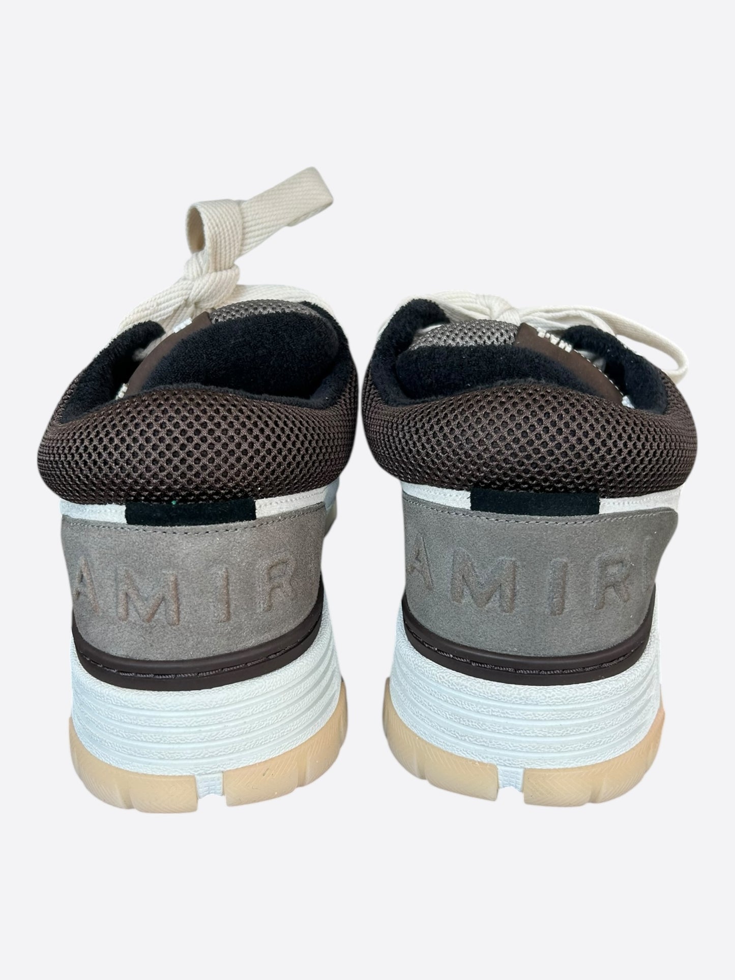 Amiri Beige, Grey & Brown MA-1 Low Top Sneakers