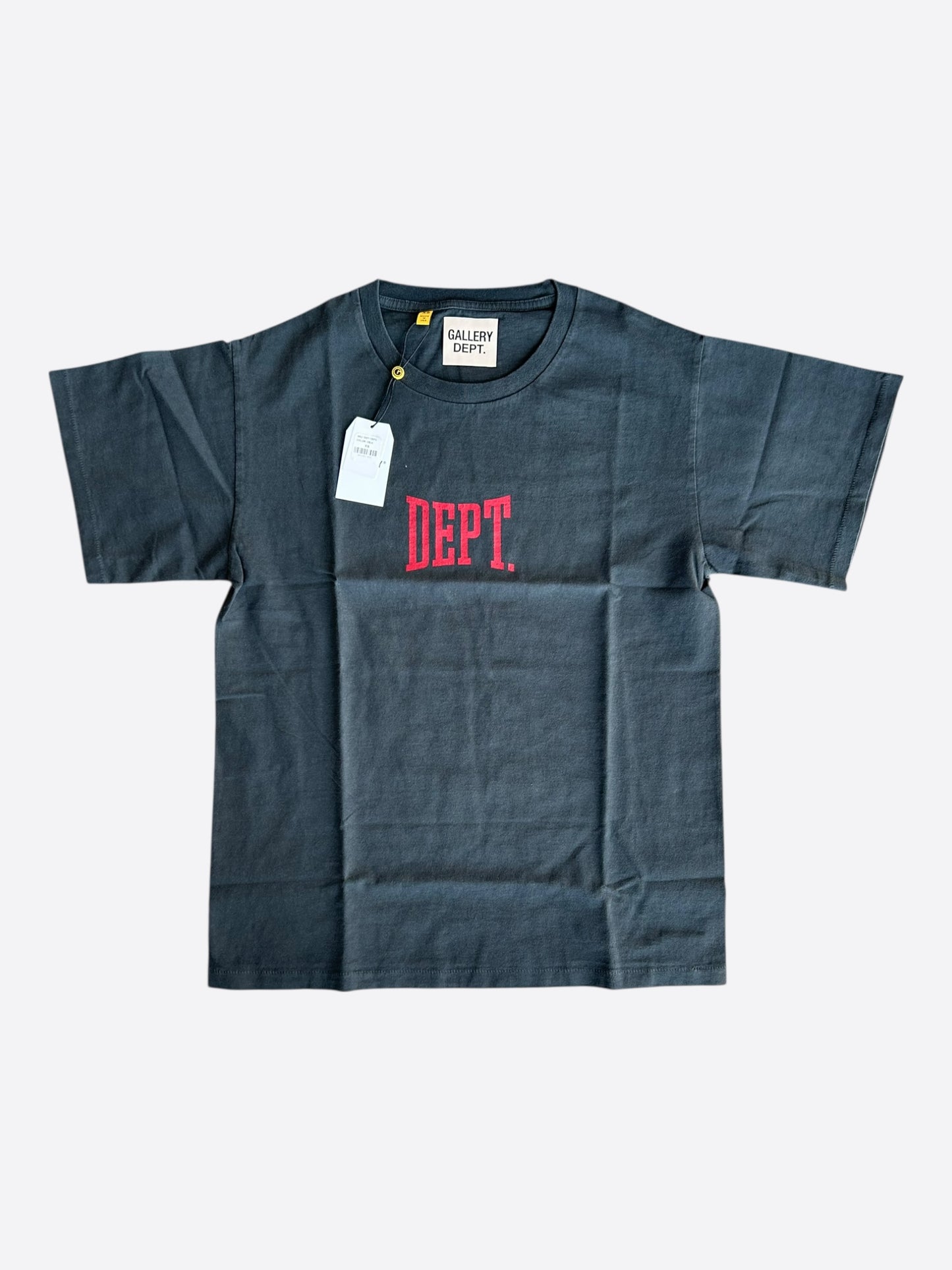 Gallery Dept Black & Red Dept Logo T-Shirt