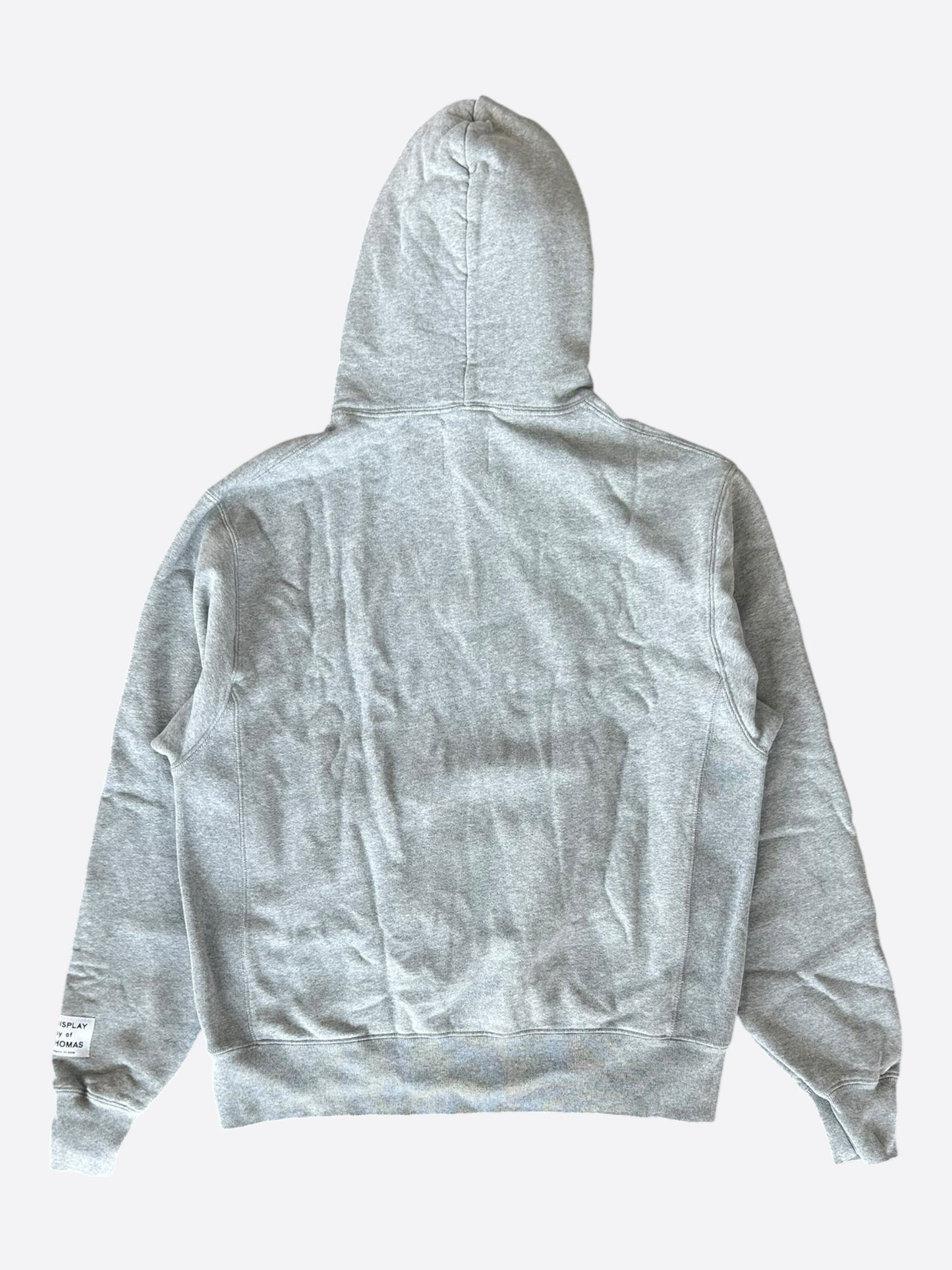 Gallery Dept Grey & Black Logo Hoodie