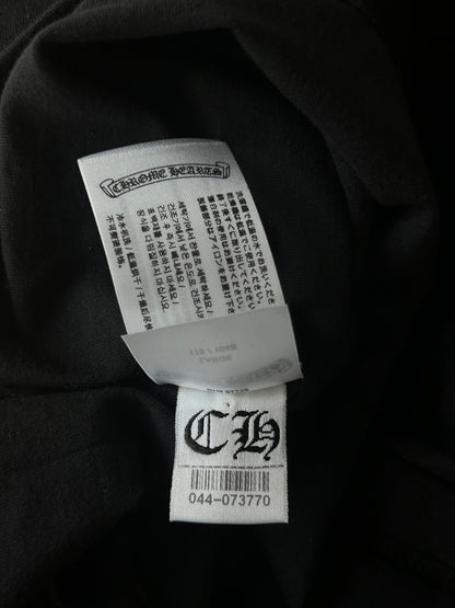 Chrome Hearts Black & Olive Neck Logo T-Shirt