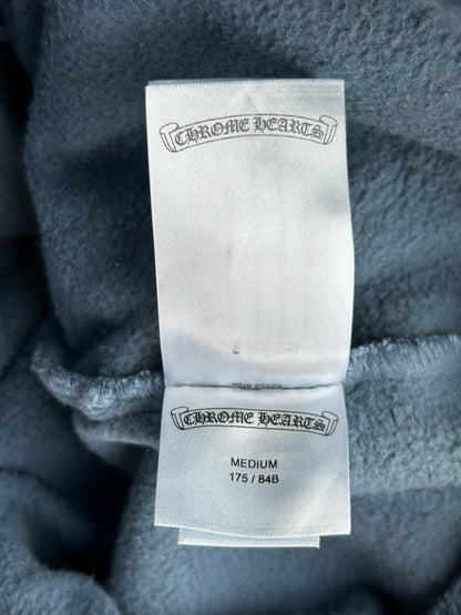 Chrome Hearts Drake Blue & Yellow Certified Chrome Cross Patch Sweatpants