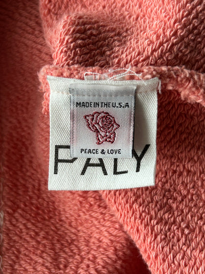 Paly Pink & Multicolor Oki Dog Graphic Hoodie