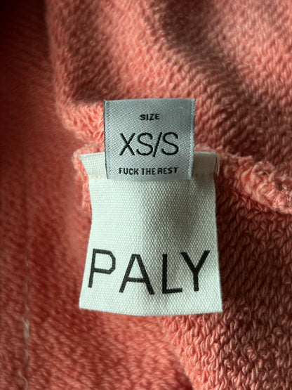 Paly Pink & Multicolor Oki Dog Graphic Hoodie