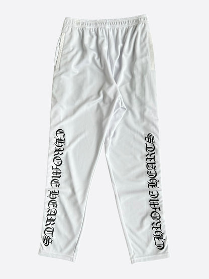 Chrome Hearts White & Black Snap Button Tearaway Track Pants